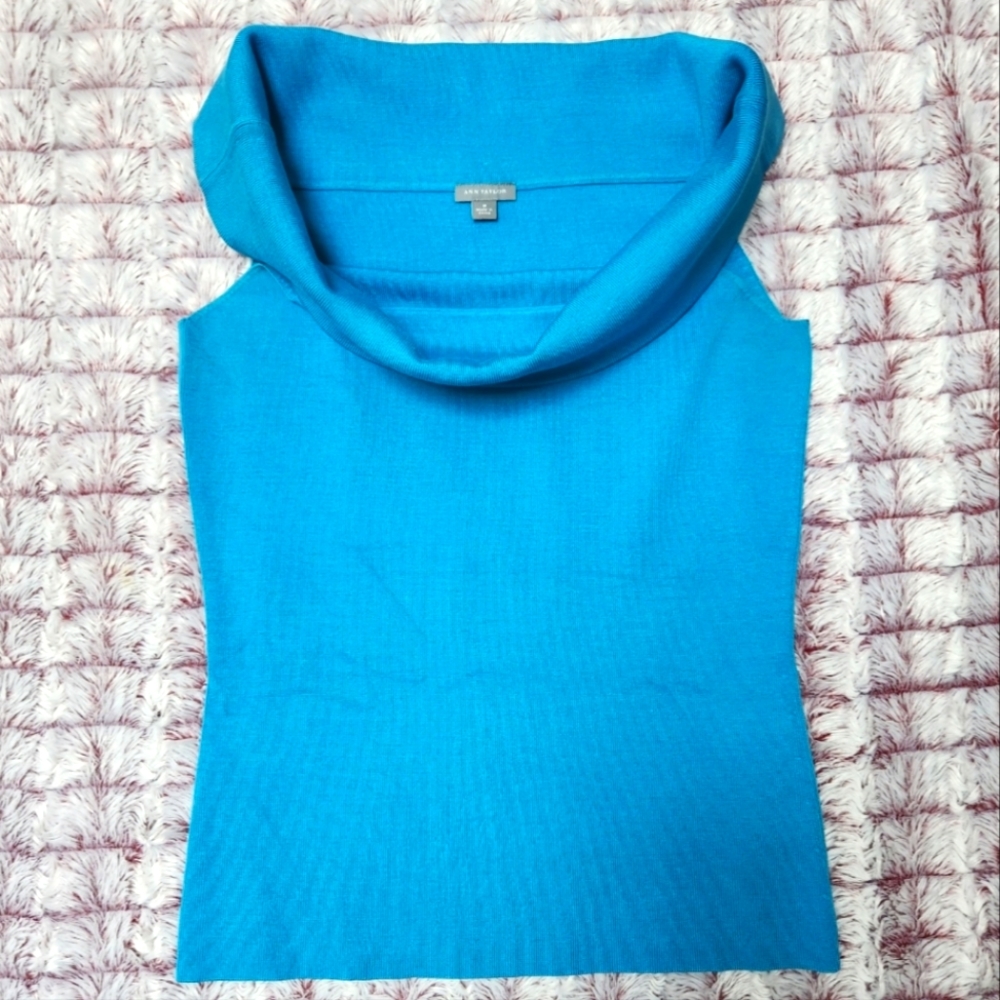 Ann Taylor Sleeveless Boatneck top